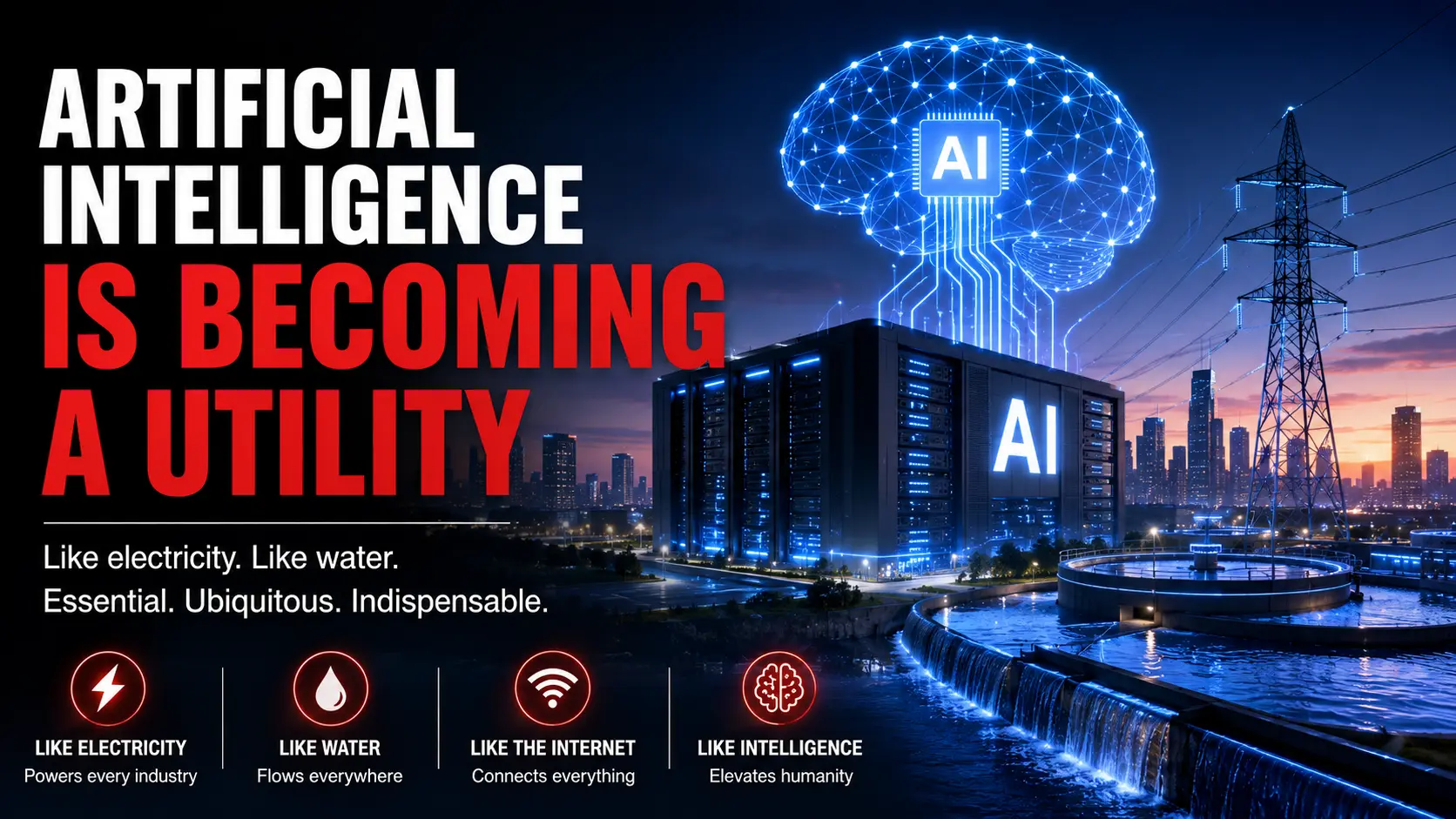 Artificial Intelligence Is Becoming a Utility